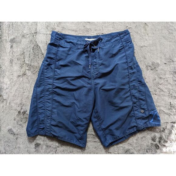 Quiksilver Edition Swim Trunks Men's Size 32 Blue - Picture 1 of 11
